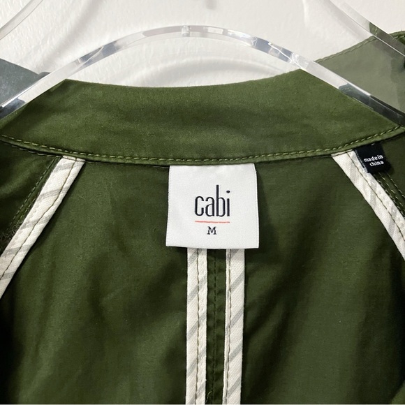 Cabi | Green Expedition Double Button Utility Jacket Gorpcore M - Picture 3 of 5